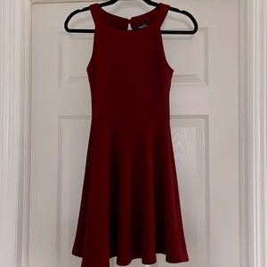 rue 21 maroon dress